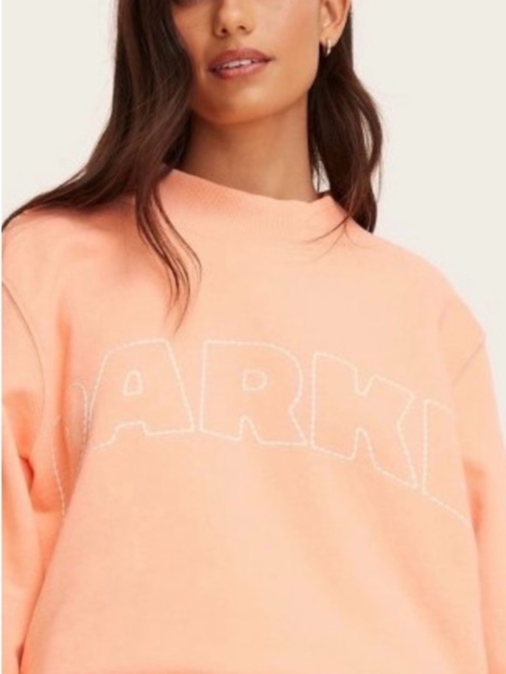 Women's Mockneck Pullover
Sweatshirt-
Parke x Target Peach L/XL